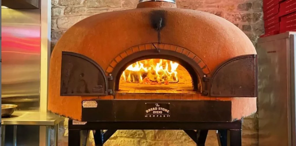 lò pizza xoay